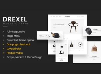 Drexel – Minimalist Responsive Magento 2 / Adobe Commerce Theme