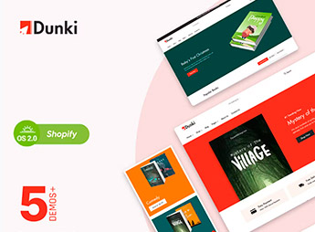 Dunki – Book Store Shopify OS 2.0 Theme