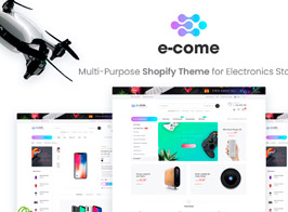 E-come – Multi-Purpose Shopify Theme for Electronics Store