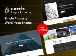 Earchi – Real Estate & Single Property WordPress Theme