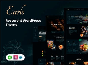 Earls – Restaurant WordPress Theme