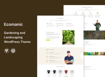 Ecomanic – Gardening & Landscaping WordPress Theme