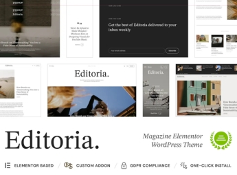 Editoria – Newspaper & Magazine WordPress Theme