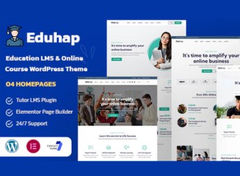 Eduhap – Education LMS WordPress Theme