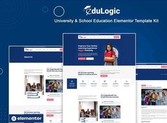 Edulogic – University & School Education Elementor Template Kit