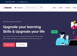 Edumel – Education LMS WordPress Theme