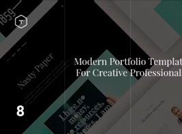 Eight – Responsive Portfolio WordPress Theme
