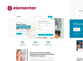 Eklan – Digital Marketing Agency Elementor Template Kit