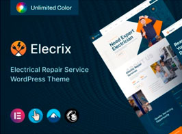 Elecrix – Electrical Repair Services WordPress Theme