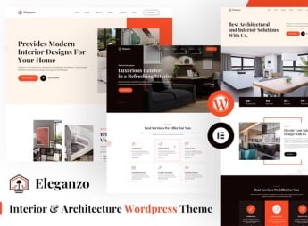 Eleganzo – Interior & Architecture WordPress Theme