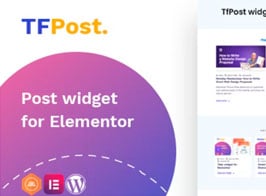 Elementor Post grid, List, Carousel Slider