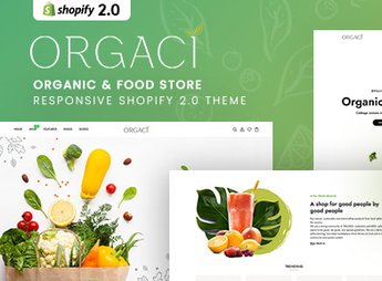 Orgaci – Organic & Food Store Shopify 2.0 Theme