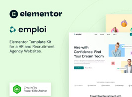 Emploi – Human Resources & Recruitment Agency Elementor Template Kit