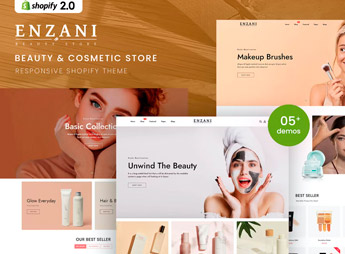 Enzani – Beauty & Cosmetics Shopify 2.0 Theme