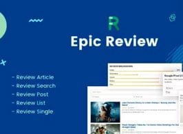 Epic Review WordPress Plugin & Add Ons for Elementor & WPBakery Page Builder