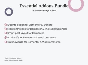 Essential Addons Bundle for Elementor Page Builder