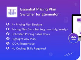 Essential Pricing Plan Switcher for Elementor