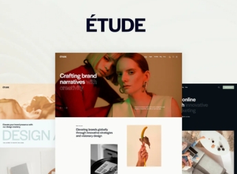 Etude — Creative Agency & Portfolio WordPress Theme