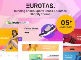 Eurotas – Running Shoes, Sports Shoes & Clothes Shopify Theme