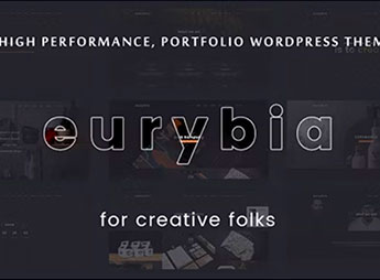 Eurybia – Creative Portfolio WP Theme