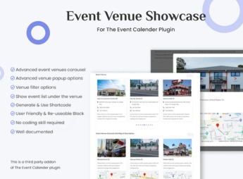 Event Venue Showcase for The Event Calendar