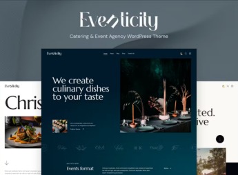 Eventicity – Catering & Event Agency WordPress Theme