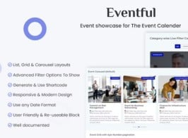 Eventful Pro – Events Showcase For The Events Calendar