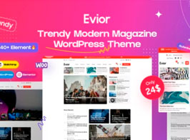 Evior – Modern Magazine WordPress Theme