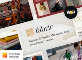 Fabric – Fashion & Textile Manufacturing WordPress Theme