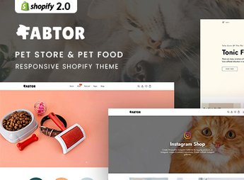 Fabtor – Pet Store & Pet Food Responsive Shopify Theme
