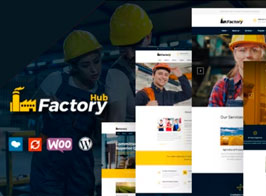 Factory HUB – Industry and Construction WordPress Theme