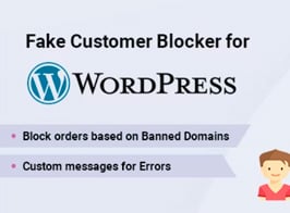 Fake Customer Blocker for WordPress