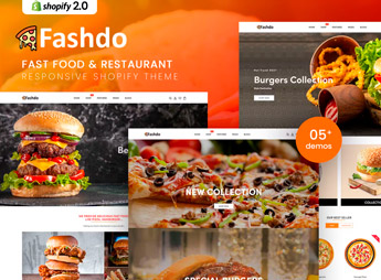 Fashdo – Fast Food & Restaurant Shopify Theme