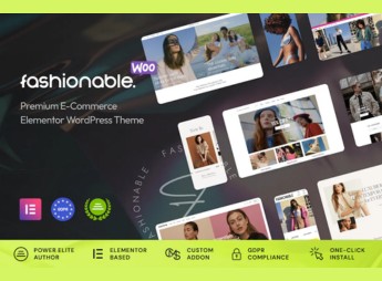 Fashionable – Clothing & Apparel WooCommerce WordPress Theme