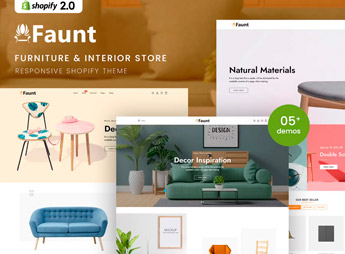 Faunt – Furniture & Interior Shopify 2.0 Theme