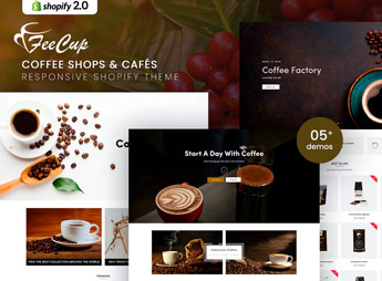 FeeCup – Coffee Shops and Cafés Shopify Theme