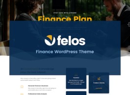 Felos – Finance WordPress Theme