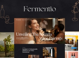 Fermentio — Brewery and Winemaking Restaurant WordPress Theme
