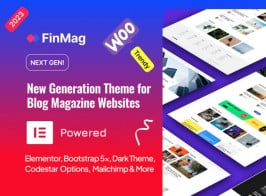 FinMag – Modern Magazine WordPress Theme