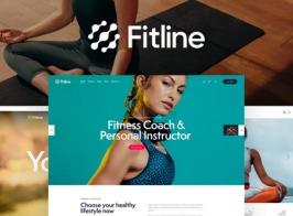 FitLine — Online Fitness Coach WordPress Theme