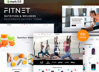 Fitnet – Nutrition & Wellness Shopify Theme