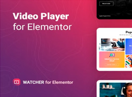 Watcher – Flexible Video Player for Elementor