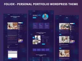 Foliox – Personal Portfolio WordPress Theme