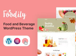 Foodily – Food and Beverage WordPress Theme