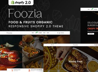 Foozia – Fast Food & Restaurant Responsive Shopify 2.0 Theme