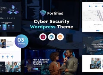 Fortified – IT & Cyber Security WordPress Theme