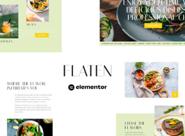 Flaten – Restaurant & Catering Services Elementor Template Kit