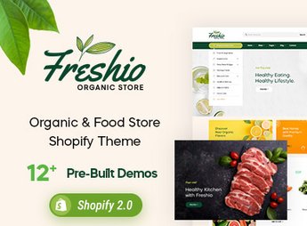 Freshio – Organic & Food Store Shopify Theme