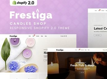 Frestiga – Candles Shop Responsive Shopify 2.0 Theme