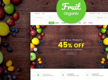 Fruit Shop – Organic Food Responsive Magento 2